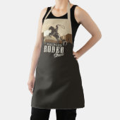 カウボーイ・ロデオ・ショー・パーソナライズド エプロン (インサイチュ)