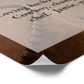 カウボーイ・ロデオ・セレブレーション・オブ・ライフ(追悼式)写真 ポスター (角)