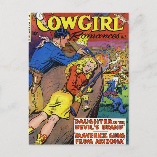 カウボーイ・ロマンス ポストカード (正面)