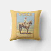 カウボーイ(側面図)ユタ クッション (裏面)