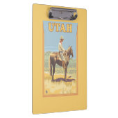 カウボーイ(側面図)ユタ クリップボード (右)