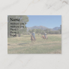 カウボーイ 名刺