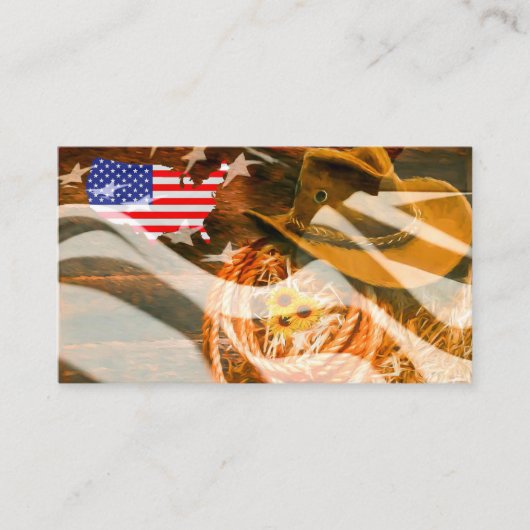 カウボーイ 名刺 (正面)