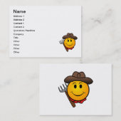 カウボーイ 名刺 (正面/裏面)