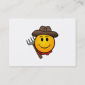 カウボーイ 名刺 (裏面)