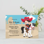 カウボーイ 招待状 (スタンド正面)