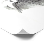 カウボーイ：精神の果実：鉛筆アートポスター ポスター (角)