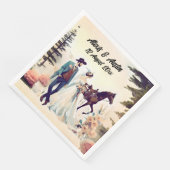 カウボーイ、花嫁と馬結婚の (コーナー)