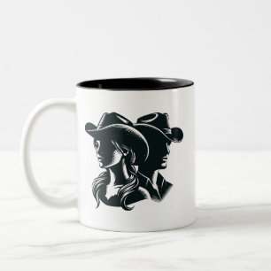 カウボーイ% Cow Girl Mug ツートーンマグカップ