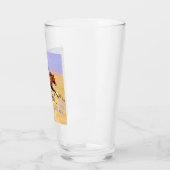 カウボーイ(Frederic Remington) タンブラーグラス (左)