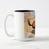 カウボーイ(Frederic Remington) ツートーンマグカップ (左)