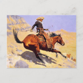 カウボーイ(Frederic Remington) ポストカード