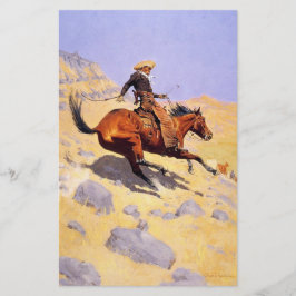 カウボーイ(Frederic Remington) 便箋