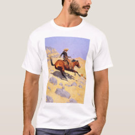 カウボーイ(Frederic Remington) Tシャツ