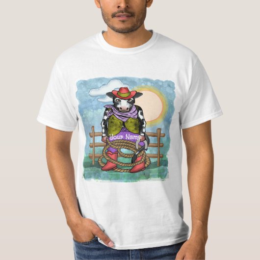 カウボーイ Tシャツ (正面)