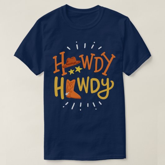 カウボーイ Tシャツ (デザイン正面)