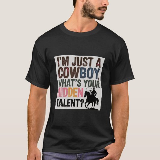 カウボーイ Tシャツ (正面)