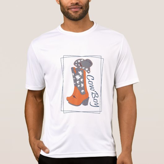 カウボーイ Tシャツ (正面)