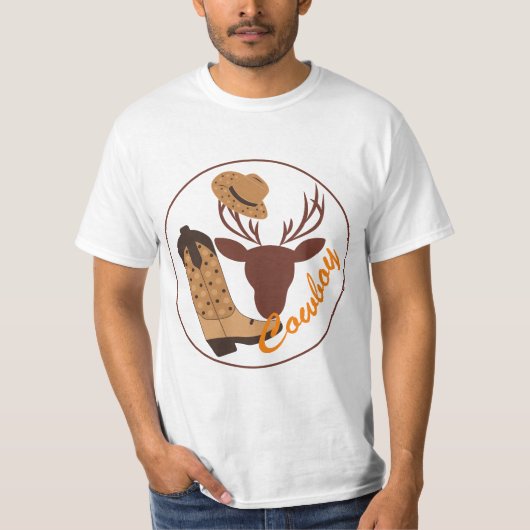 カウボーイ Tシャツ (正面)