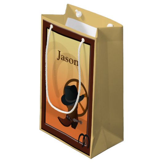 カウボーイSGB スモールペーパーバッグ (正面アングル)