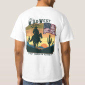 カウボーイTシャツ Tシャツ (裏面)