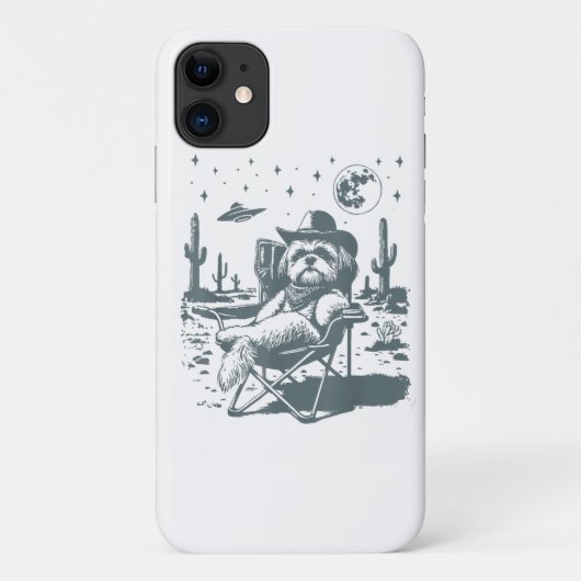 カウボーイUFOウェスタン Case-Mate iPhoneケース (裏面)