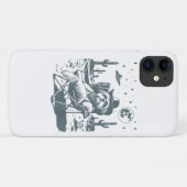 カウボーイUFOウェスタン Case-Mate iPhoneケース (裏面(横))