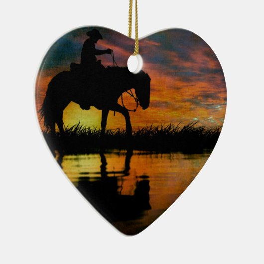 カウボーセラミックオーナメント セラミックオーナメント (右)