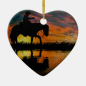 カウボーセラミックオーナメント セラミックオーナメント (正面)