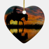 カウボーセラミックオーナメント セラミックオーナメント (裏面)