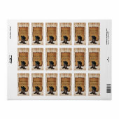 カウボーブーツウェスタンテーマ住所 シール (フルシート)