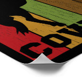 カウボーロデオホースレトロウエスタンカウボーイホルセックリ ポスター (角)