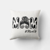 カウママライフメッシーバンマママカウー誕生日農家 クッション (裏面)