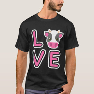カウラブボックス絵文字顔女の子トドラーキッズウィメンズM Tシャツ