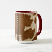 カウレザーエレガントトレンディーコレクション マグカップ (正面右)