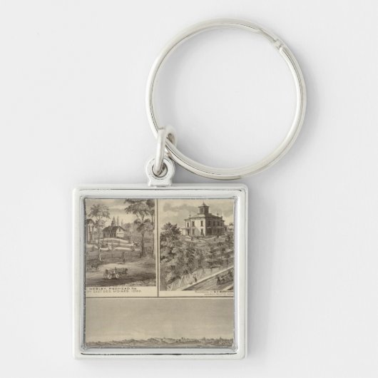 カウンシル·ブラフス キーホルダー (正面)