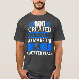 カウンセラーのギフトメンタルヘルスセラピストメンズマター Tシャツ