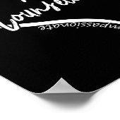 カウンセラーのグラフィックTeesトップ新学期ギフト ポスター (角)