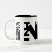 カウンセラーのマグ ツートーンマグカップ (左)