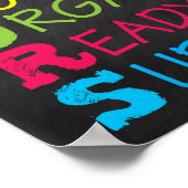 カウンセラーの頭字語レインボーポスター ポスター (角)