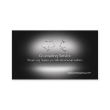 カウンセラーまたはセラピスト、Talking Headsロゴ