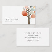 カウンセラーセラピスト名刺 名刺 (正面/裏面)