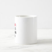 カウンセラーセラピーより安いので コーヒーマグカップ (中央)
