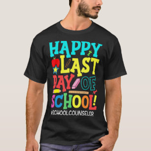 カウンセラー学生生活ハッピースクールの最終日Su Tシャツ