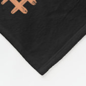 カウンセラー私たちは黒い違う歴史の月になる フリースブランケット (角)