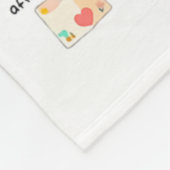 カウンセラー私の対処スキルアルファベットメンタルヘルス フリースブランケット (角)