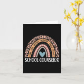 カウンセラー100日目のスクールカウンセラー虹 カード (黄色い花)
