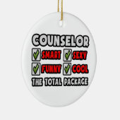 カウンセラー…パッケージの合計 セラミックオーナメント (右)