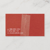 カウンセラー 名刺 (裏面)