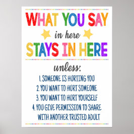 カウンセリングオフィス秘匿性ポスター ポスター